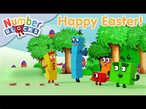 Numberblocks Can You Find All The Eggs Happy Easter Learn To