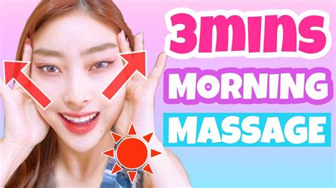 3mins Face Lifting Massage You Must Do Every Morning Youtube