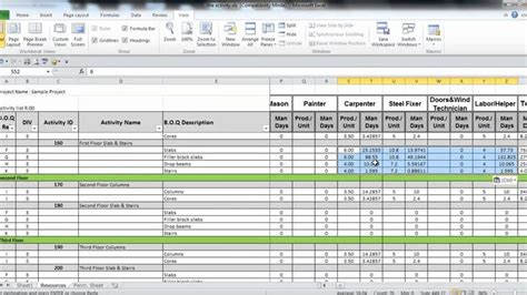 This excel sheet was designed to make resource availability and allocation management simple. manpower planning excel template virtren com | Excel ...