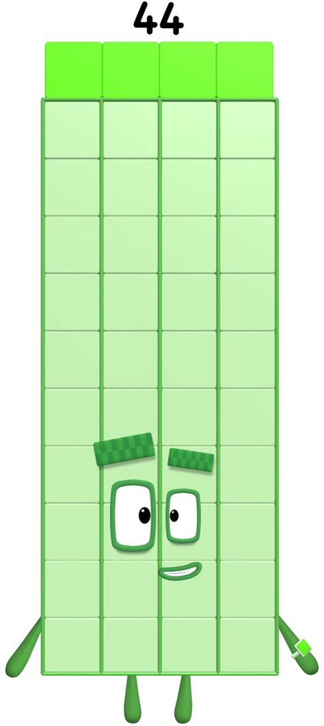 Numberblocks 44 By Anakarinaleal On Deviantart