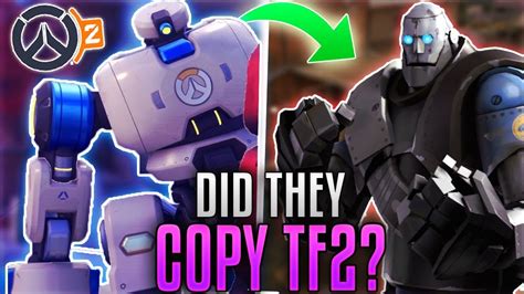 Did Overwatch 2 Actually Copy Tf2 Mann Vs Machine Youtube