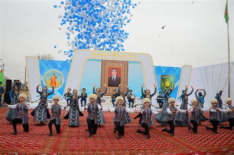 Modern Police Service Buildings Opened In Western Turkmenistan Society