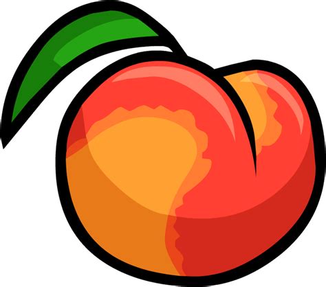 Download High Quality Peach Clipart Animated Transparent Png Images