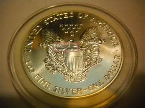 1988 American Silver Eagle Dollar 1 Oz Fine Silver Uncirculated