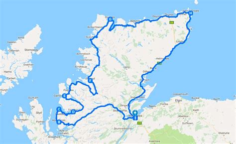 There won't be information such as bike routes, walking directions, traffic details, lane guidance and all. NC500: Ride Scotland's North Coast 500 | Downloadable .gpx ...