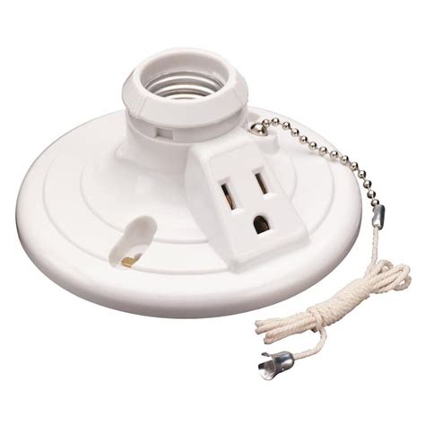 Legrand White Ceiling Socket In The Light Sockets Department At