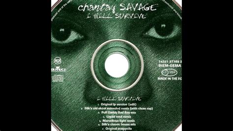 Chantay Savage I Will Survive Liquid Soul Remix Youtube