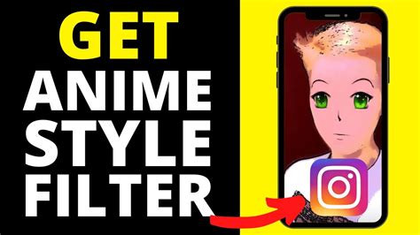 How To Get Anime Style Filter On Instagram Youtube