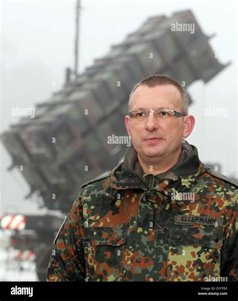 Colonel Marcus Ellermann Leader Of The German Contingent Of The