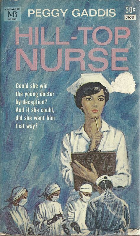 Hill Top Nurse Vintage Nurse Nurse Pulp Fiction Novel