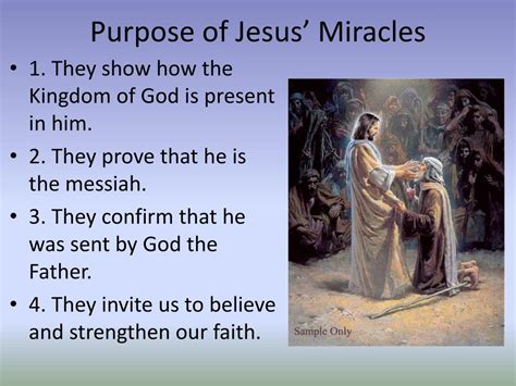 Ppt Miracles Of Jesus Powerpoint Presentation Free Download Id1894467