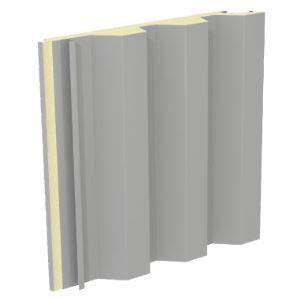 Architectural Insulated Metal Wall Panels DS60 Vertical Profile