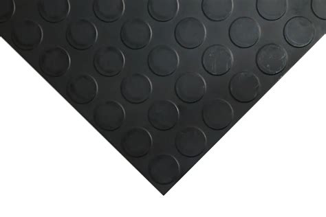 Coba Europe Slip Resistant Studded Rubber Floor Tiles 485mm X 485mm X
