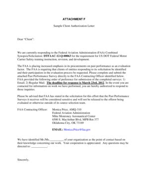 We did not find results for: 28 Printable Sample Financial Authorization Letter Forms ...