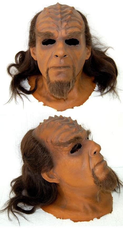 Sell Your Original Worn Star Trek Klingon Mask At Nate D Sanders Auction