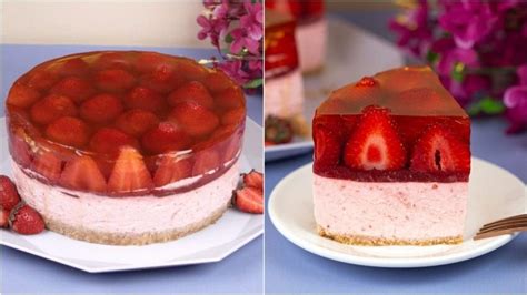 Strawberry Jello Cheesecake Recipe