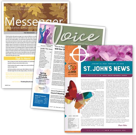 The NEWSLETTER Newsletter| Church newsletter resource for art and content for more than 40 years.