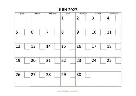 Calendrier Juin 2023 A Imprimer Icalendrier Images