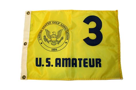Lot Detail Us Amateur Pin Flag Course Used