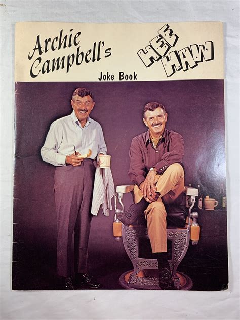 Vintage Hee Haw Cast Archie Campbell Joke Book Country American
