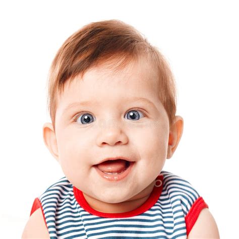 Beautiful Adorable Happy Cute Smiling Baby Stock Photo Image Of