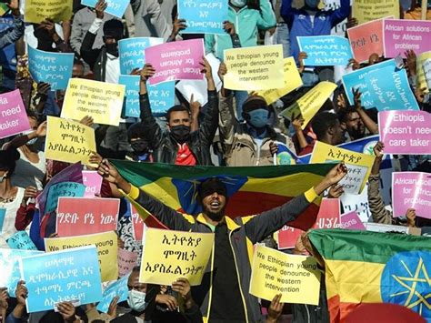Ethiopians Protest Us Sanctions Al Bawaba