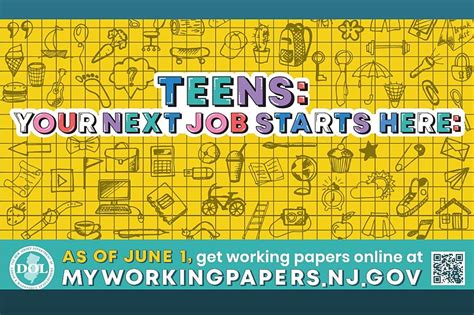 Changes Coming Next Month To Nj Working Papers For Teens