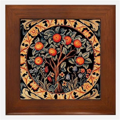 William Morris Framed Art Tiles Buy William Morris Framed Tile