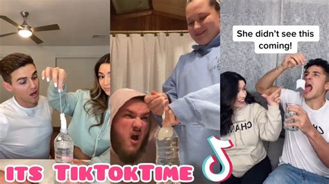 Showing My Boyfriend Husband How A Tampon Works Part See Their Reactions Tiktok Compilation