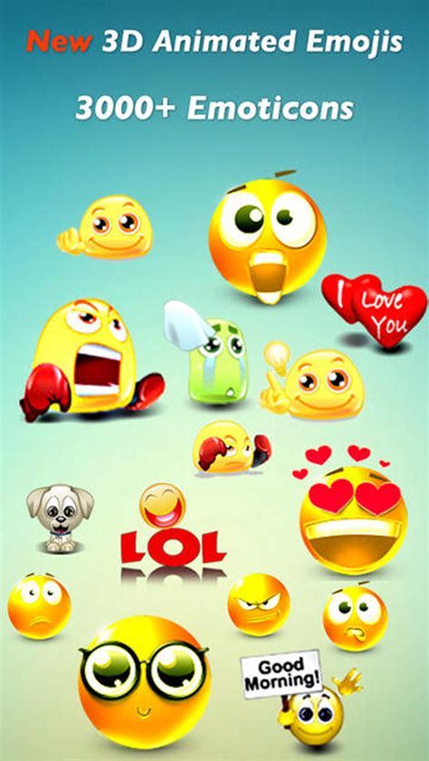 3d Animated Emoji Pro Emoticons Smsmmswhatsapp Smileys
