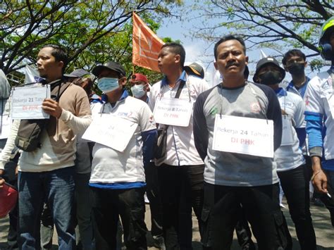 Buntut Demo 500 Buruh Pt Iksg Klaim Putus Kontrak Pekerja Sesuai