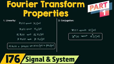 Properties Of Fourier Transform Part 1 Youtube