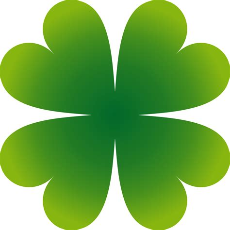 Shamrock Four Leaf Clover Free Vector Graphic On Pixabay