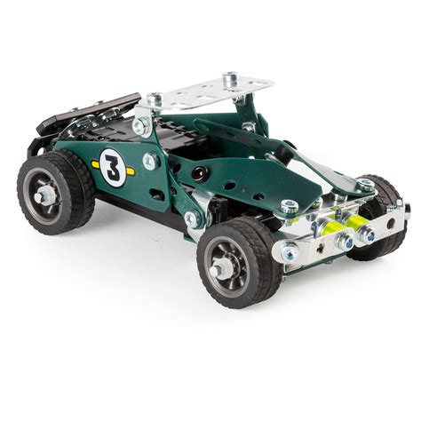 Buy Erector By Meccano 5 In 1 Roadster Pull Back Car Building Kit For