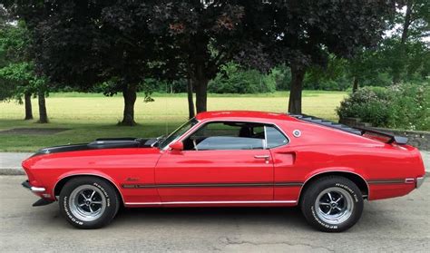 1969 Ford Mustang Fastback Mach 1 Clone 351 Cleveland V8 Stock
