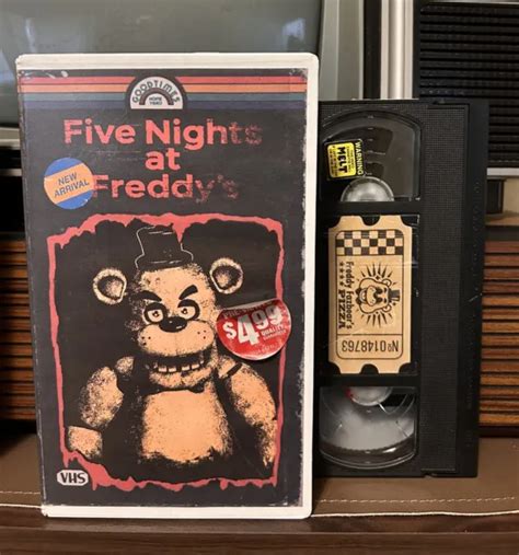 Five Nights At Freddys Vhs 4600 Picclick