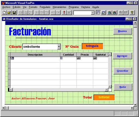 Visual Foxpro Ejemplos Con Ejercicios