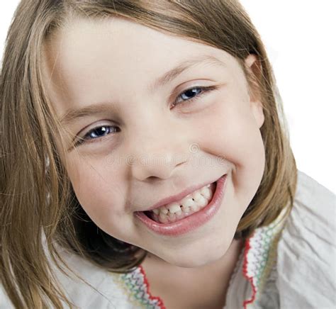 A Pretty Cute Blonde Five Year Old Girl Stock Photo Image Of Years