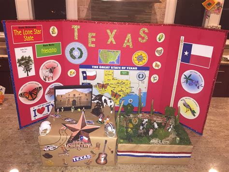 School Projects Texas History Display Boards