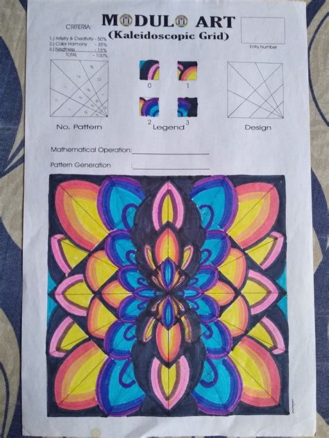 Modulo Art Square Grid Examples