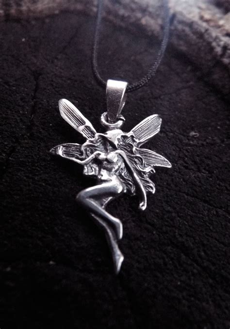 Fairy Pendant Silver Sterling