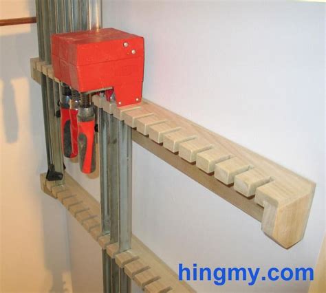 1000 Images About Workshop Clamp Storage On Pinterest Woodworking