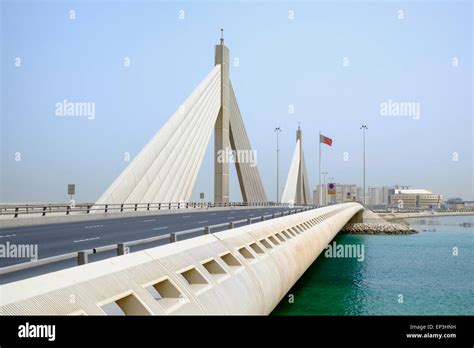 Sheikh Isa Bin Salman Causeway Bridge Linking Manama And Muharraq