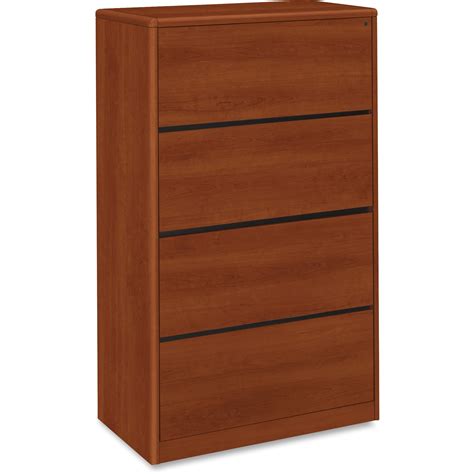 Keep your office tidy and your documents easy to handle with filing cabinets from staples. HON 4 Drawers Lateral Lockable Filing Cabinet, - Walmart.com
