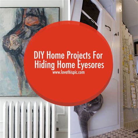 Diy Home Projects For Hiding Home Eyesores