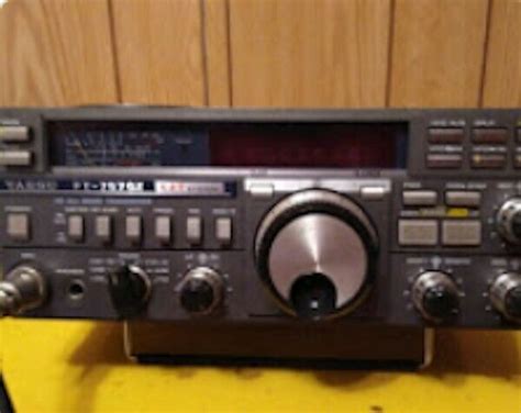 Yaesu Ft 757gx Hf Radio Transceiver Used As Made Cw Contacts Mainly In