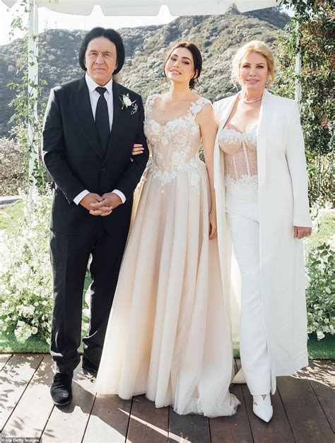 Gene Simmons Daughter Sophie Simmons Looks Gorgeous In Wedding Photos