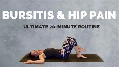 Ultimate Yoga For Hip Pain And Bursitis Min Stretching And Strengthening Exercises YouTube