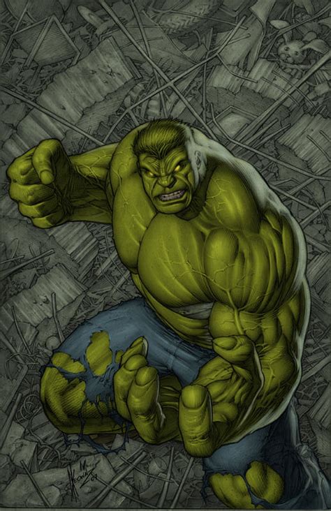 Keown Hulk By Drucpec On Deviantart