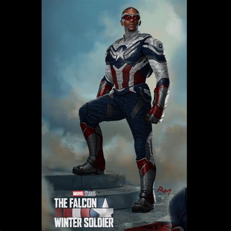 Captain America And Winter Soldier News On Twitter Concept Art Of Sam